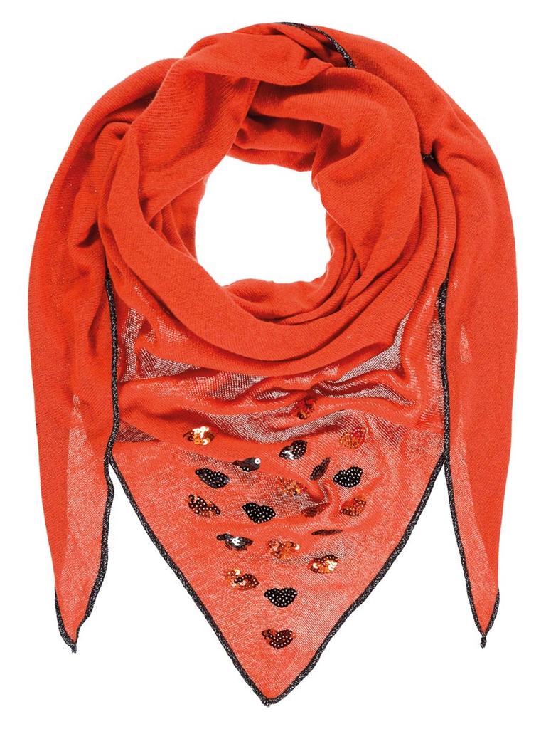 Women's Orange Passigatti Scarf