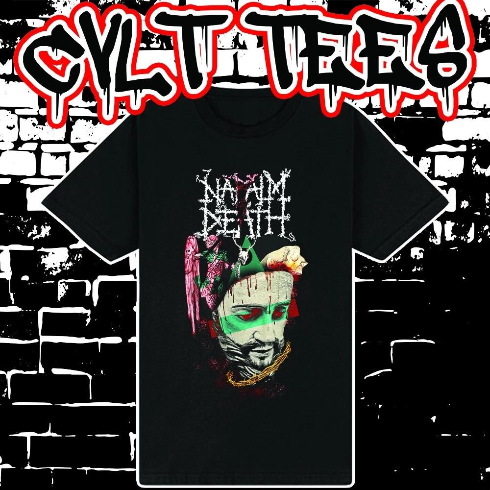 Men s and Women s T-shirts Napalm Death Band Tee ~ 100% Cotton S