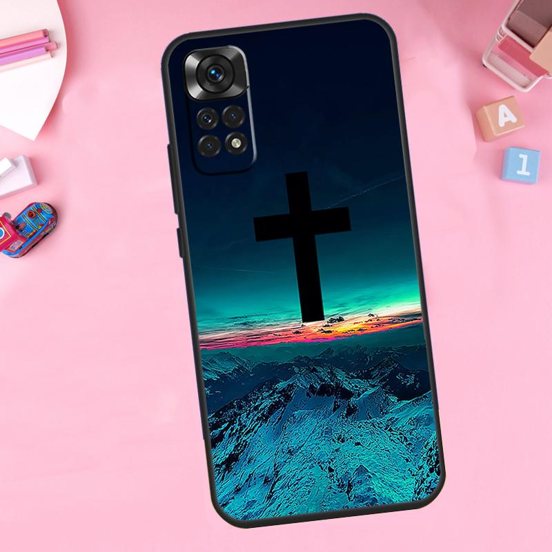 New Faith Christian Religious Jesus Funda For Xiaomi Redmi Note 12 Turbo 8 9 10 11 Pro 8T 9S 10S 11S 12S Redmi 10C 9C 12C Case