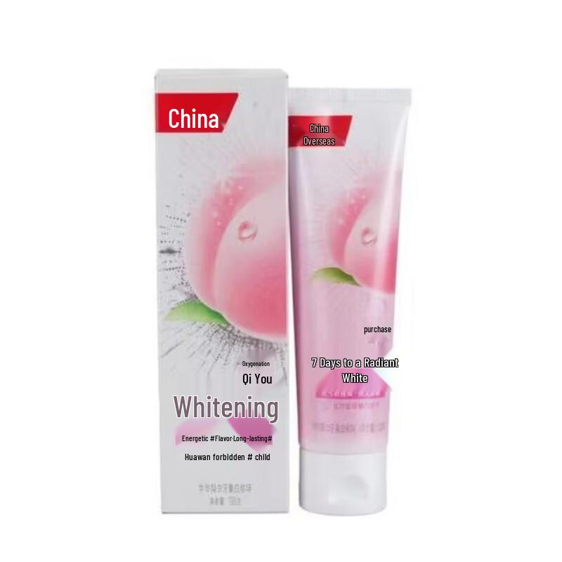 

Zhonghua Oxygen White Toothpaste, White Peach Flavor