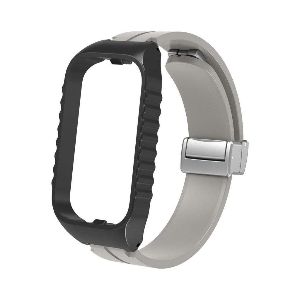 Foldable Magnetic Silicone Strap for Redmi Smart Band 2/3 and Xiaomi Smart Band 8 Active