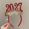 Glowing headband headgear new countdown party props christmas carnival atmosphere decoration