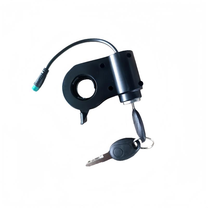1 Pezzo Scooter Elettrico Controllo Manopola Velocità Con Chiave di Blocco Acceleratore Pollice 5 Pin Grilletto Dito Per Kukirin G2 Max/G2 Pro