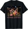 Somebody's Feral Aunt Raccoon Coffee Sarcastic Animal Humor T-Shirt
