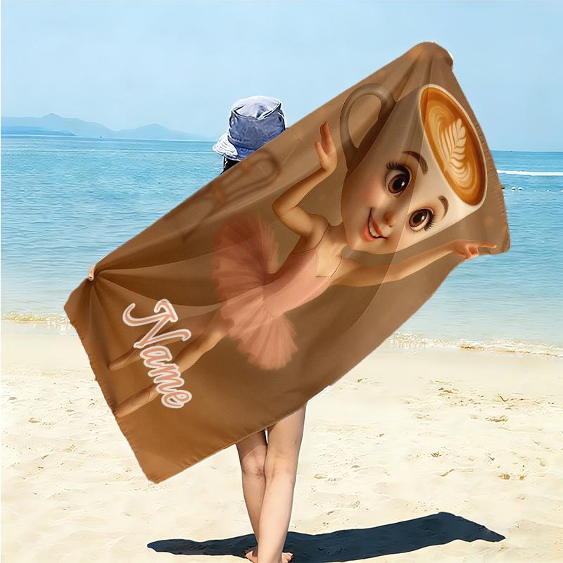Personalized Sniper Skull Artwork Beach Towel Microfiber Beach Towel Thin Absorbent for Beach Swimming Yoga Bath Sports. 091072