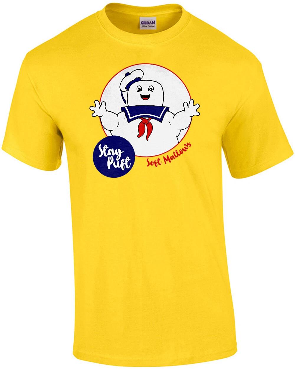 Stay Puft - Marshmallow Man - Ghostbusters T-Shirt - 80 s T-Shirt S
