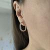 Silver Earrings with Cubic Zirkonia (2186175)