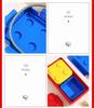 Mattoncini da Costruzione Fai da Te per Bambini Lunch Box Divertente Contenitore per Alimenti Bento Set di Stoviglie per Bambini Accessori da Cucina