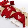 2025 Winter Velvet Hoodie Family Set: Mother & Child Matching Outfits for Stylish 100-Day Photo Shoots