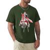 Medieval Knight In Armor On Horse T-Shirt Summer Tops Animal Prinfor Boys New Edition Fruit Of The Loom Mens T Shirts