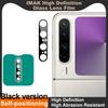 For Huawei Pura X Glass IMAK Black Version High Definition Glass Lens Film Self-positioning Version