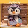 Plush Scarf Penguin Toy Cartoon Child Bedroom Decoration Scene Doll Backpack