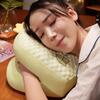 Cartoon Design Nap Pillow Plush Neck Nap Pillow Comfortable Plush Throw Pillow  Office Use