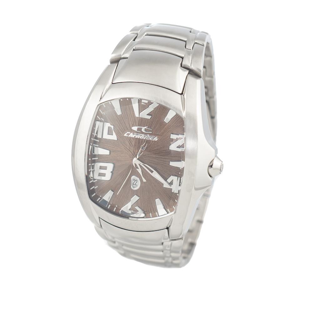 Reloj CHRONOTECH CT7988M-65M. Cuarzo, Color marrón. Hombre.