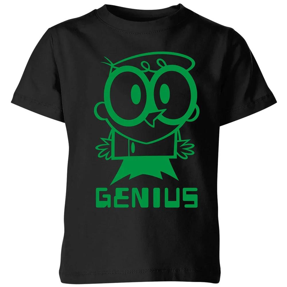 

Dexters Lab Green Genius Kids T-Shirt - Black - 3-4 Years 140