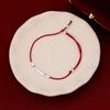 Unique Design S925 Sterling Silver Beads Red Rope Bracelets Jewelry for Women Girls Gift Accessories YB-XY-865