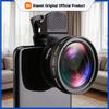 Xiaomi Lente Fish Eye per Telefono Cellulare 2 in 1 0.45X Super Grandangolare 12.5X Macro HD Lente per Fotocamera Universale iPhone 13 12 11 Telefono Android