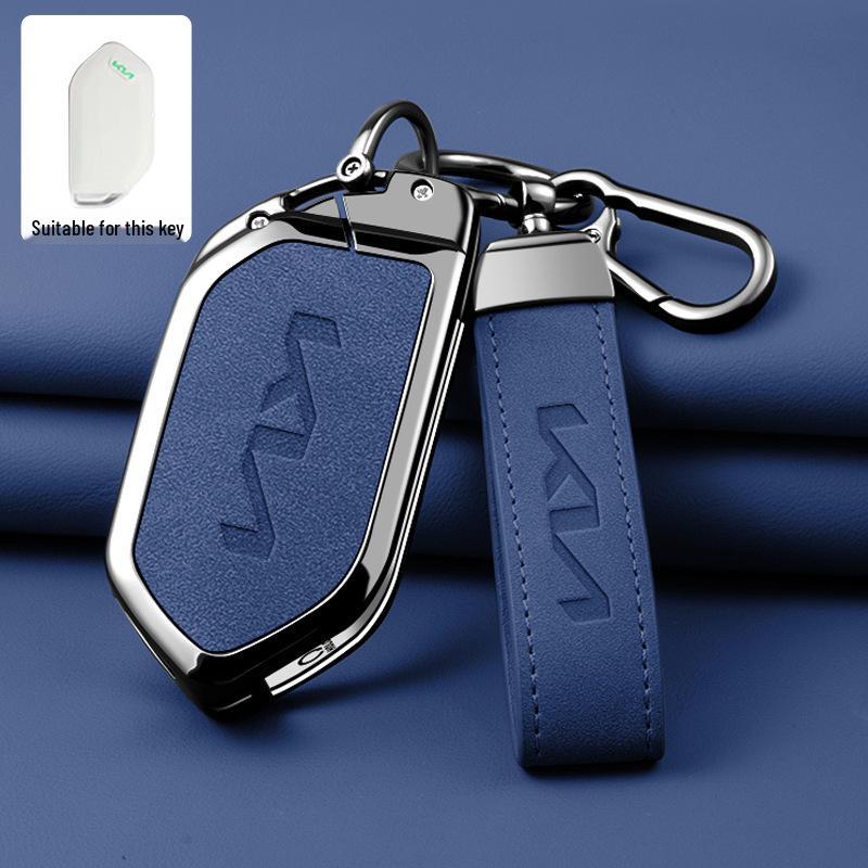 Kia EV5 2024 Key Cover - Genuine Leather Protective Shell for Men & Women