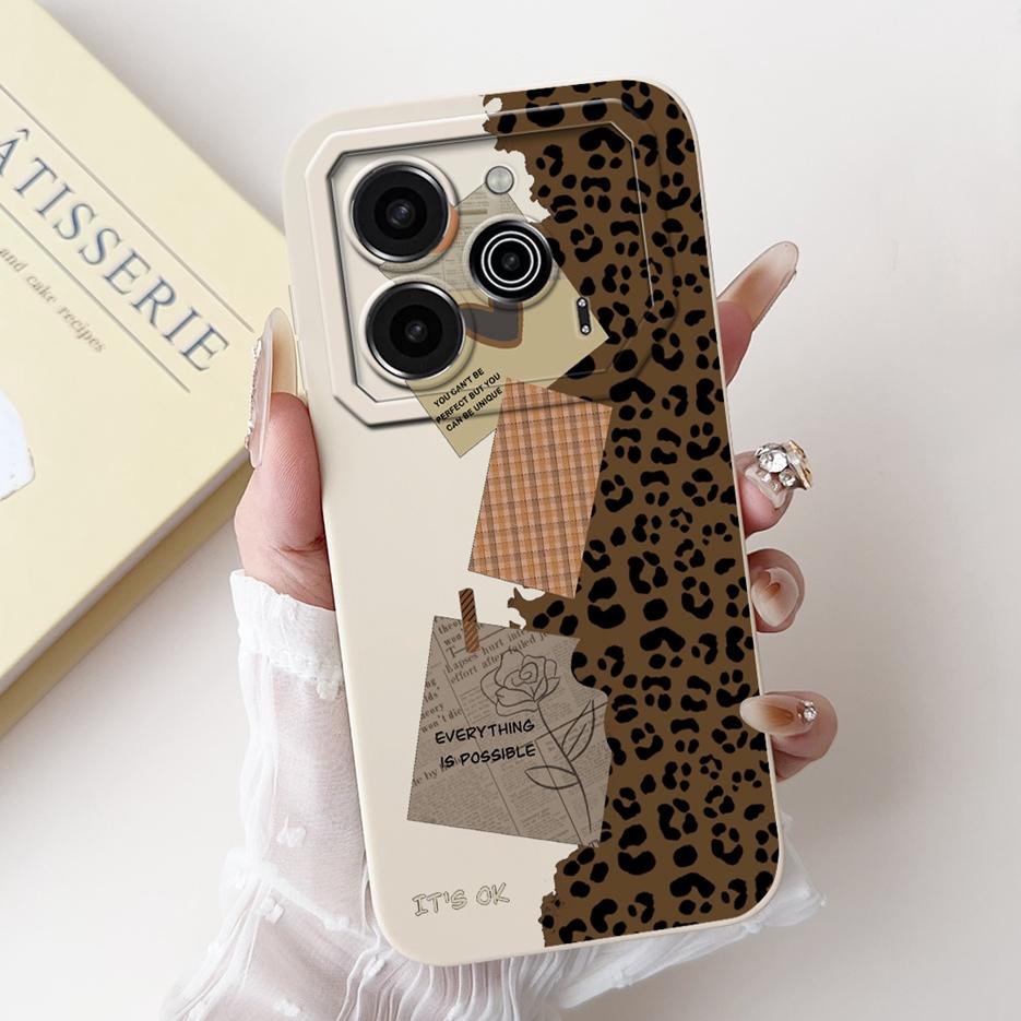 For Tecno Pova 6 Pro 5G Case LI9 Stylish Art Painted Cover Soft Silicone Phone Cases For Tecno Pova 6 Pro Pova6 5G Fundas Bumper