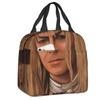 Labyrinth Worm Insulated Lunch Bag for Outdoor Picnic Musical Adventure Movie Leakproof Cooler Thermal Lunch Box Women Kids
