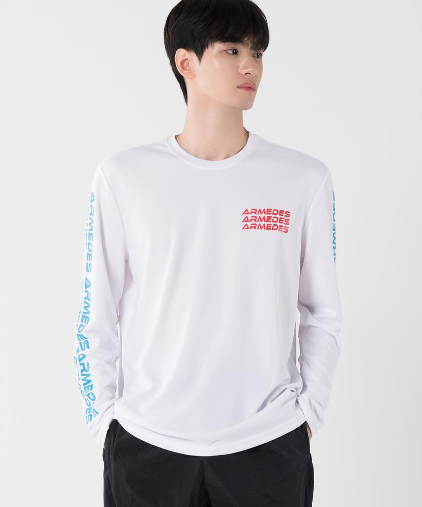 ARMEDES Art Graphic Functional Long Sleeve T-Shirt (814)