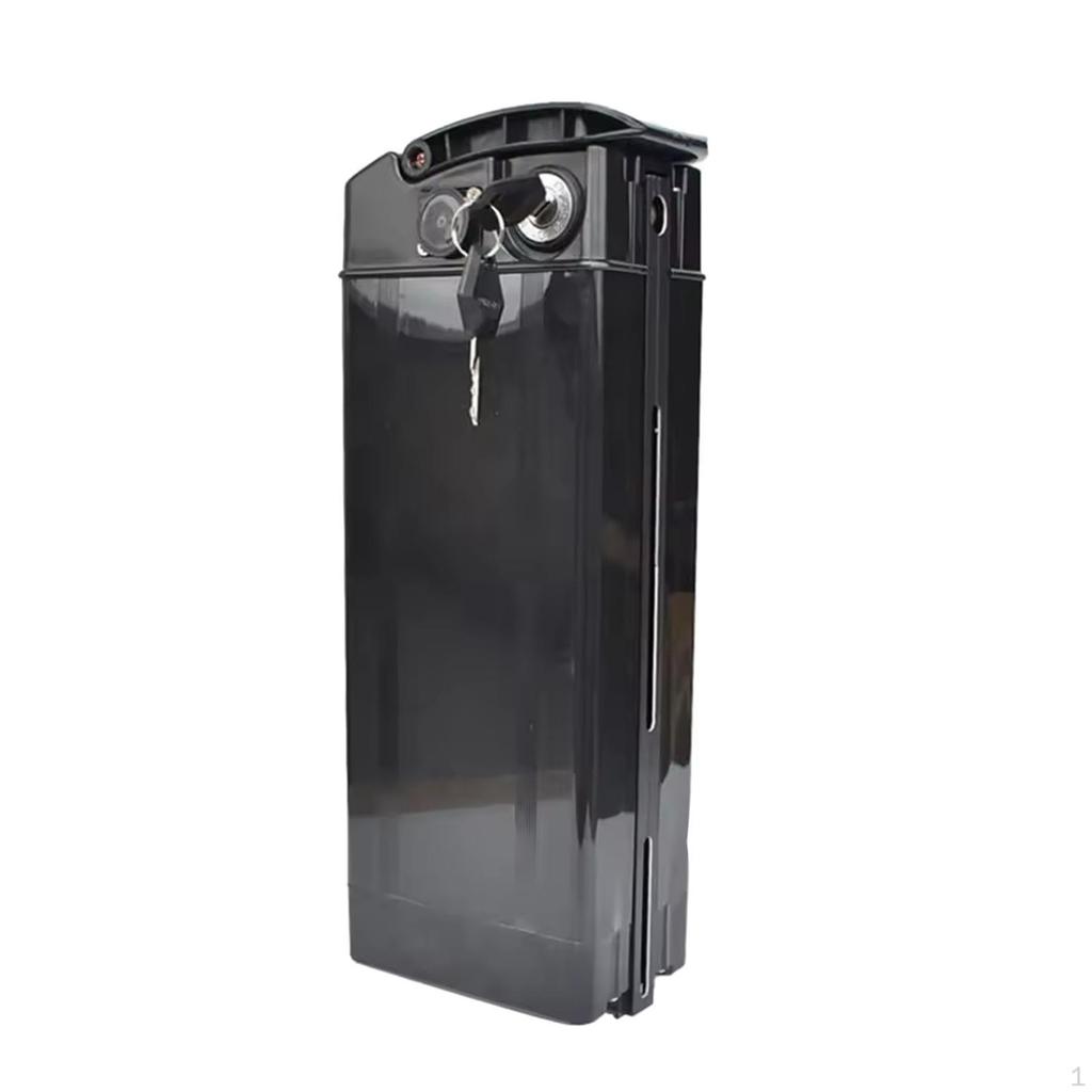 Electric Bike Battery Box 48V Replaces Easy Installation Large Capacity Holder Case Housing