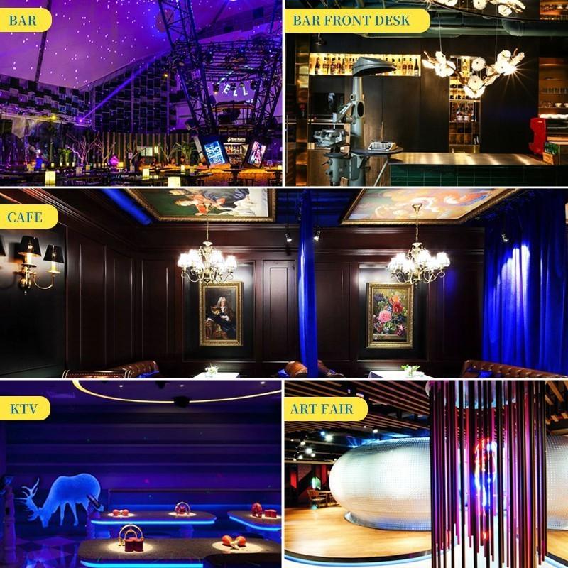 Color Lamp Spotlight Track Light Atmosphere Accent Lighting Led Colorful Clothing Shop Commercial Bar Background Lamp