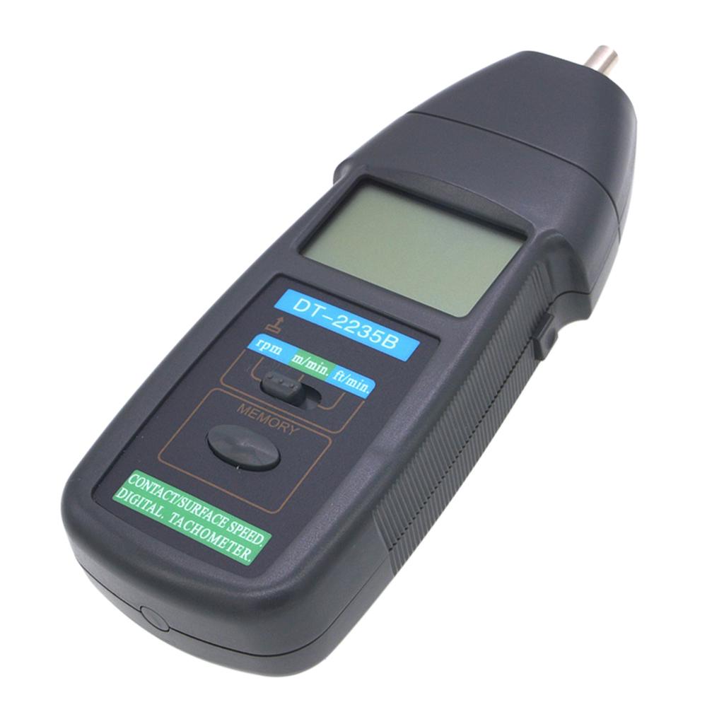 Dt-2235b Tacómetro Digital Rpm De Contacto Probador De Dt-2235b Tacómetro Digital Rpm De Contacto Probador De