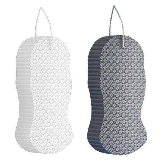 1/2/4Pcs Body Scrubber with Lanyard Design 3D Ultra Soft Exfoliating Bath Sponge Adult Bath Scrubbing Tool