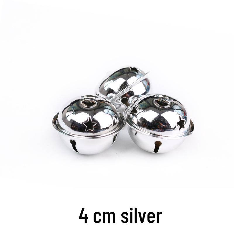 Multi-Colored Vacuum-Plated Festival Bells for Christmas and New Year Decor