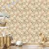 Daisy Wallpaper Beige, Cream and White for Living Room and Bedroom 50x1000
