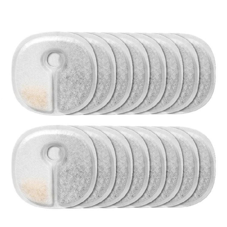 Pet Drinking Fountain Replacement Filter MultiLayer Structure Filter to Eliminates Impurities Effectively Purification