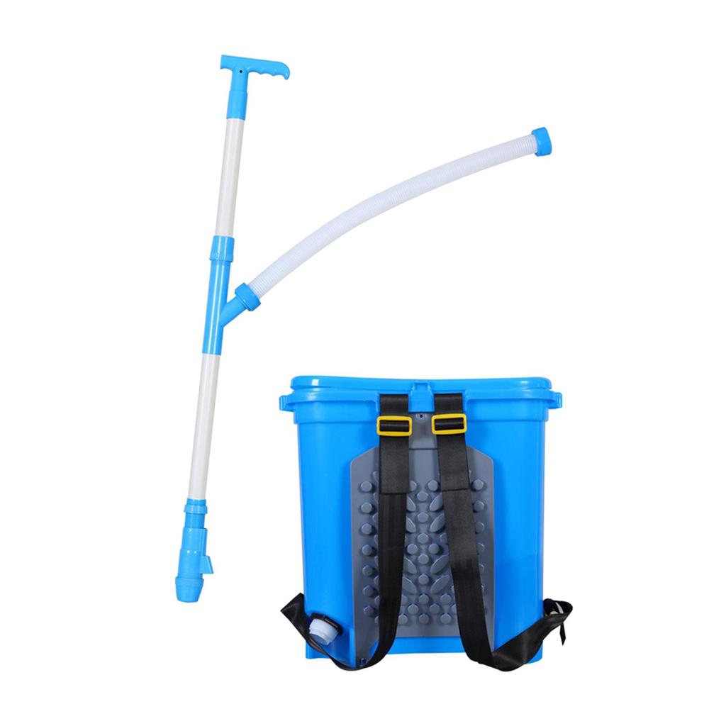 Îngrășător manual pentru împrăștiere, instrument de fertilizare, instrumente de fertilizare pentru porumb și legume, pulverizare cu îngrășăminte de 25L pentru legume și porumb