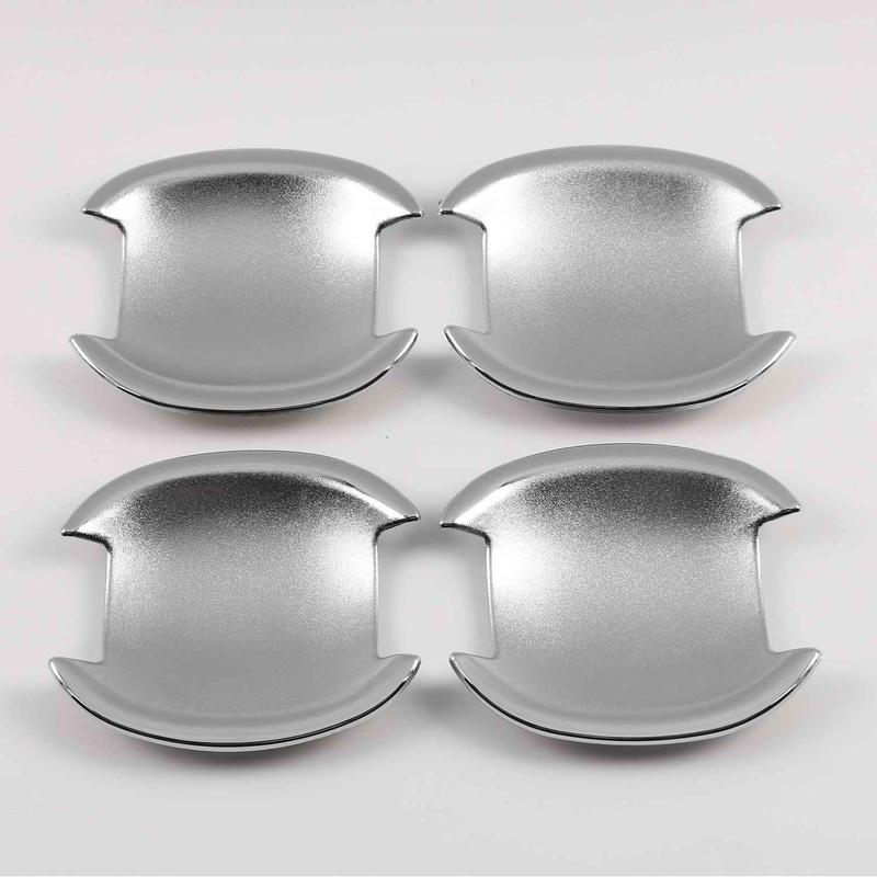 For Nissan Note E12 2013 2014 2015 2016 2017 2018  Glossy Black Door Handle Cover Bowl Frame Trims Sticker Car Accessories