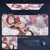 Boys Oversized Small E-sports Game Office Computer Keyboard Pad Notebook Table Mat Nautical King Animation Periphery Cute ONE PIECE Leather Mouse Pad