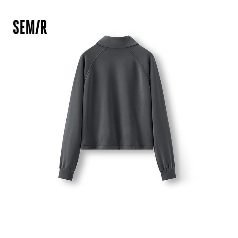 Semir Women s Short Loose Raglan Sleeve Sporty Sweatshirt S