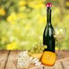 Zinc Alloy Bottle Champagne Corks Wine Stopper Premium Quality Creative Crystal Different Colors Decorative Gift Hom