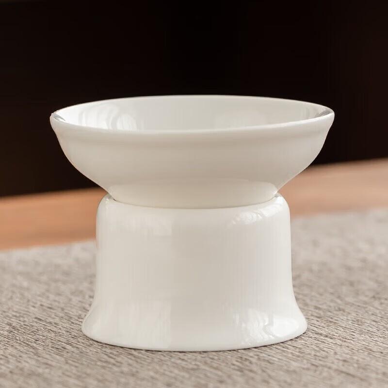 Traditional Mutton-Fat Jade Porcelain Kung Fu Tea Set