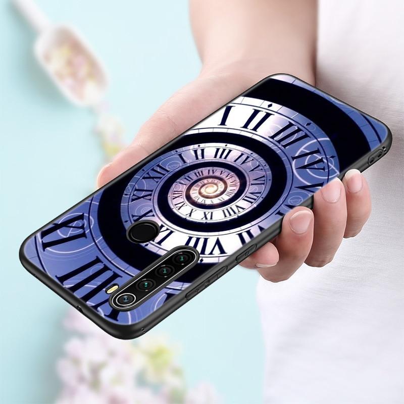 Custodia Tardis Box Doctor Who Van Gogh Per Xiaomi Redmi Note 11 10 9 8 Pro 11T 10T 10S 9S 8T 9 9A 9C 9T Cover Nera Coque Funda