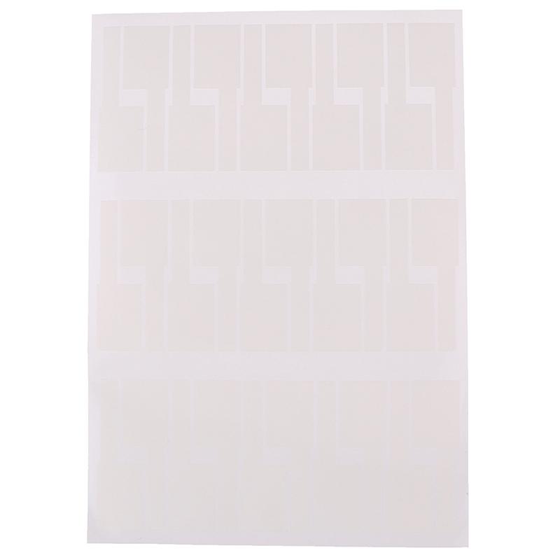 30pcs/sheet Waterproof Self-adhesive Cable Sticker Identification Tags Labels Organizers Colorful Identification Tags