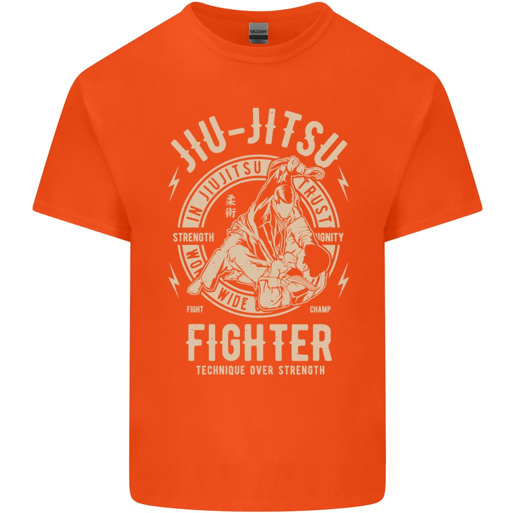 Jiu Jitsu Fighter Mixed Martial Arts MMA Unisexs Light Cotton TShirt