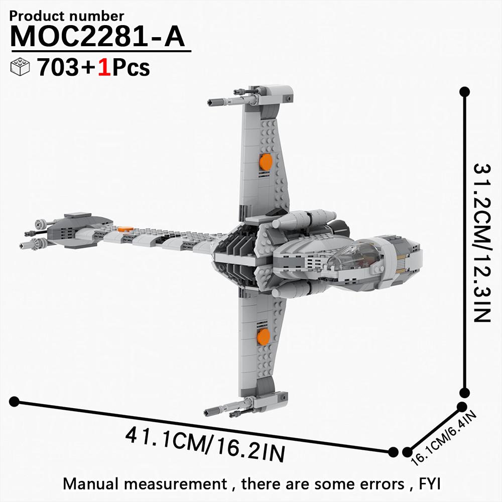 MOOXI Hvězdné války Bojový tank Model Cihličky DIY Dioráma Dospělí Děti Hračky Stavebnice Montessori Dárky Pokojová dekorace