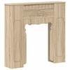 Kaminverkleidung Sonoma Eiche 93 x 20 x 89 cm Holzmaterial