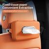 Auto-Taschentuchbox Schubladenbox Kreative Auto-Mittelarmlehnenbox Rückenlehnen-Hängevorrichtung Multifunktionale Sonnenblende Vierfarbige Taschentuchtasche