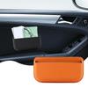 Car Side Pocket Organizer PU Leather Self-Adhesive Sunglass Holder Car Multi-purpose Holder Case Auto Storage Pocket Organizer