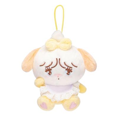 Mikko Characters Fluffy Baby Mascot, Mikko Baby, 4 Types, Approx. 10cm (Souffle)