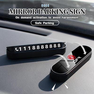 For Dongfeng Motor Car Temporary Stop Sign Parking Card Telephone Number Card Plate DFM Aeolus Ax3 K01 Ax5 580 H30 C31 Ax7 AX4