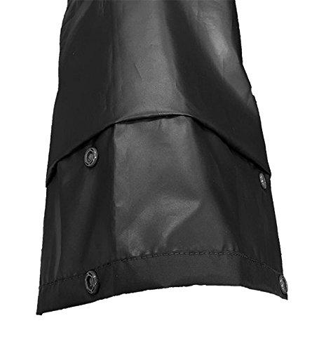 Men's Rain Suit (Water Resistance: 10,000mmH2O), Adjustable Hem, Adjustable Hood, Waterproof Tape, Mesh Lining, Size L, Olive, AS5100