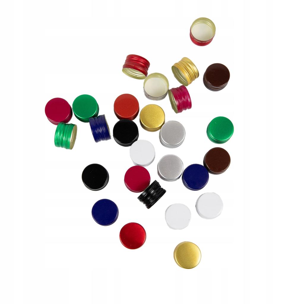 100X Bottle Caps Fi 28Mm Burgundy Bottle Cap 28X18Mm