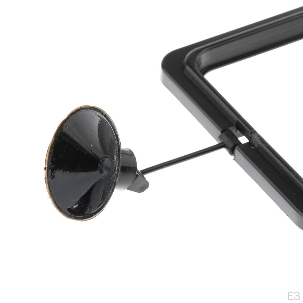 Aquarium Fish Tank Fishes Feeding Flake Ring Square Feeder